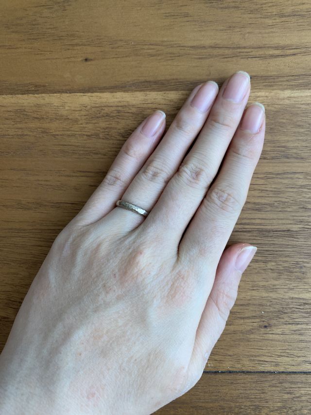 色はサンドグレー、ハンドクラフト、3mm、ツヤありにしました