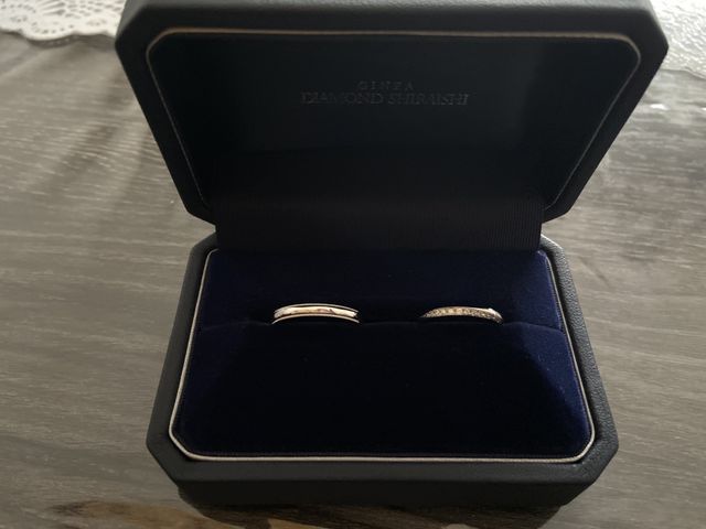 ダイヤモンドがすごく綺麗で、人気なブーケにしました。