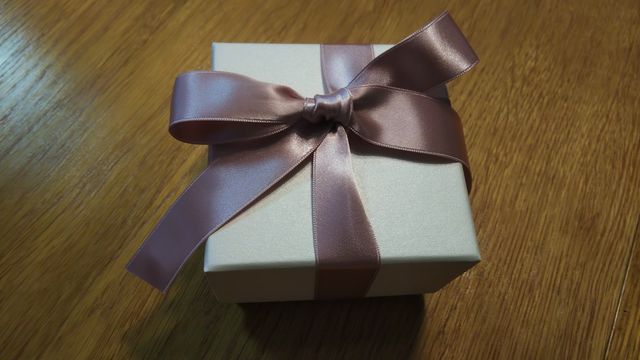 購入後、可愛いリボンをつけて下さいました！
