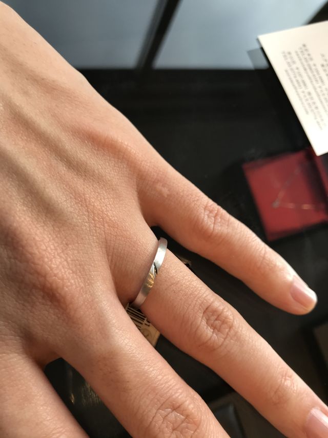 男性側にオススメされた指輪