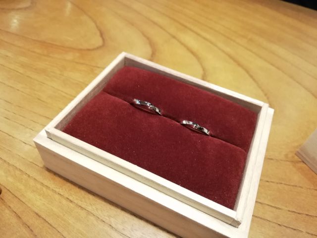 左が夫、右が私のものです