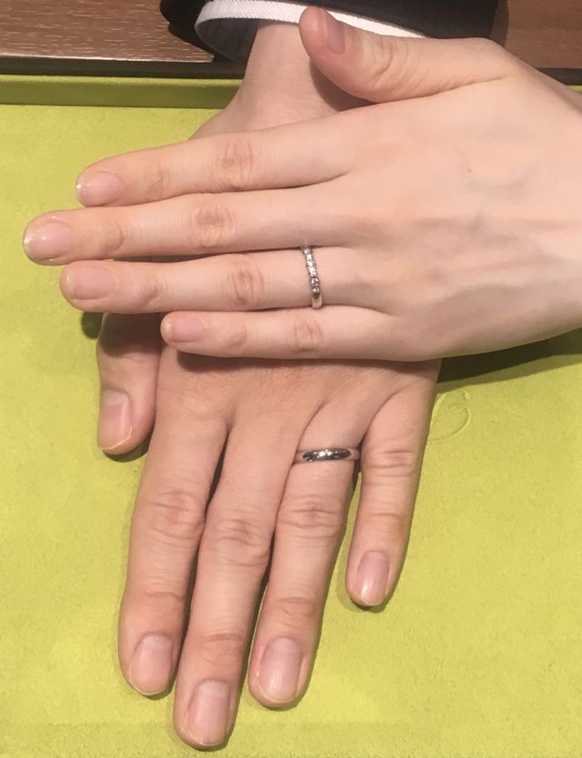 購入時に撮影していただきました。