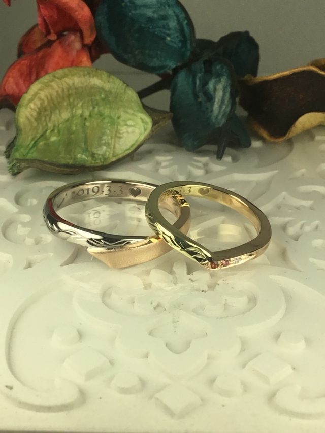 理想の指輪ができました。