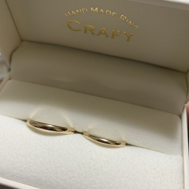 シャンパンゴールドの色がとても気に入り、オプションに。