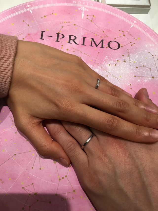 男性用はつや消し加工のオプションをつけました。