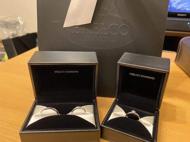 納品された日に撮影しました。