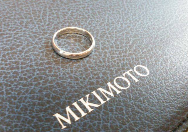 結婚指輪：プラチナ：6.5号