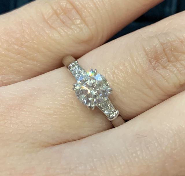 ダイヤのカラット数アレンジ可能