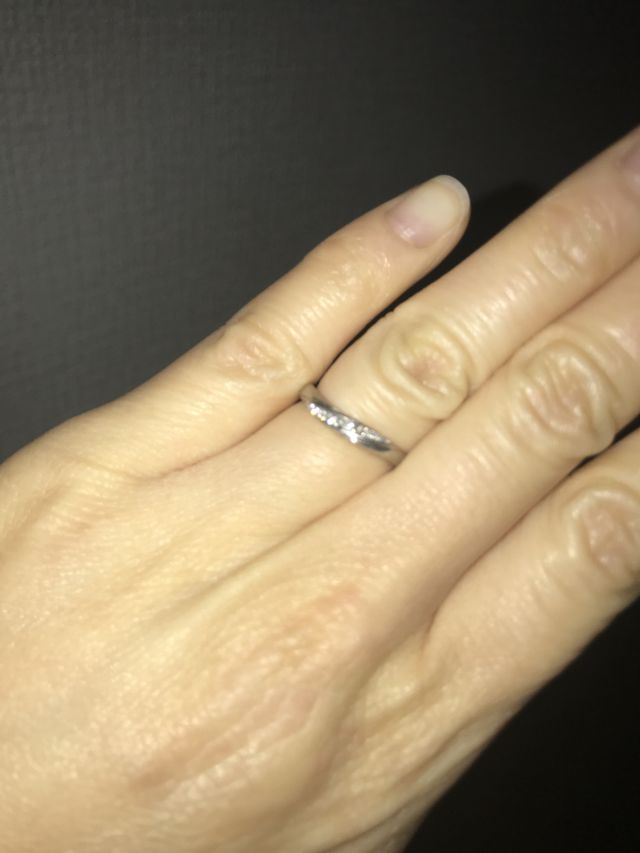 ダイヤがとても可愛い