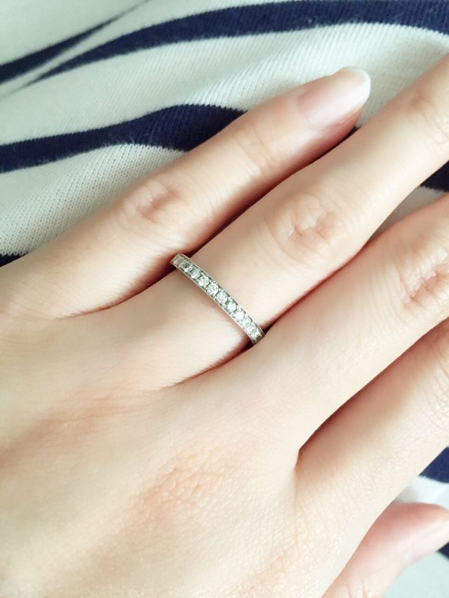 ハーフエタニティリング