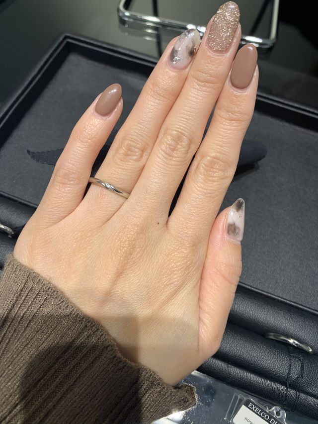 存在感のある指輪です。