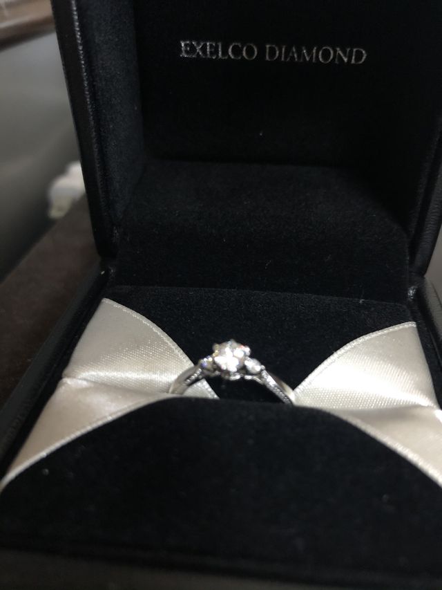 とても繊細なデザインで、輝きが綺麗でした