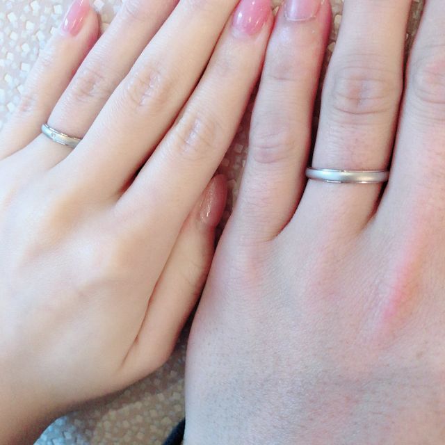 着けて帰りました。