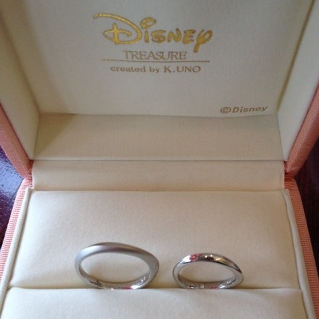 Disneyモチーフのペアリングです。