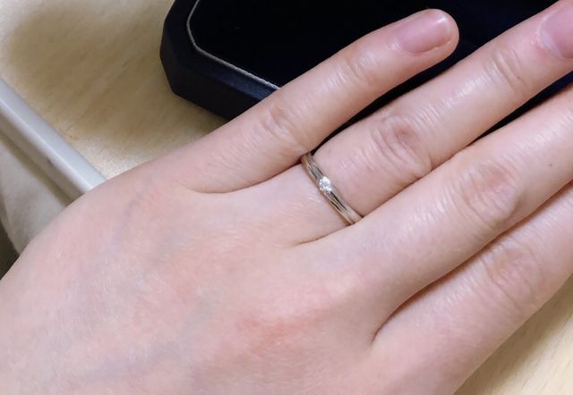 注文して家で初めて着用した時