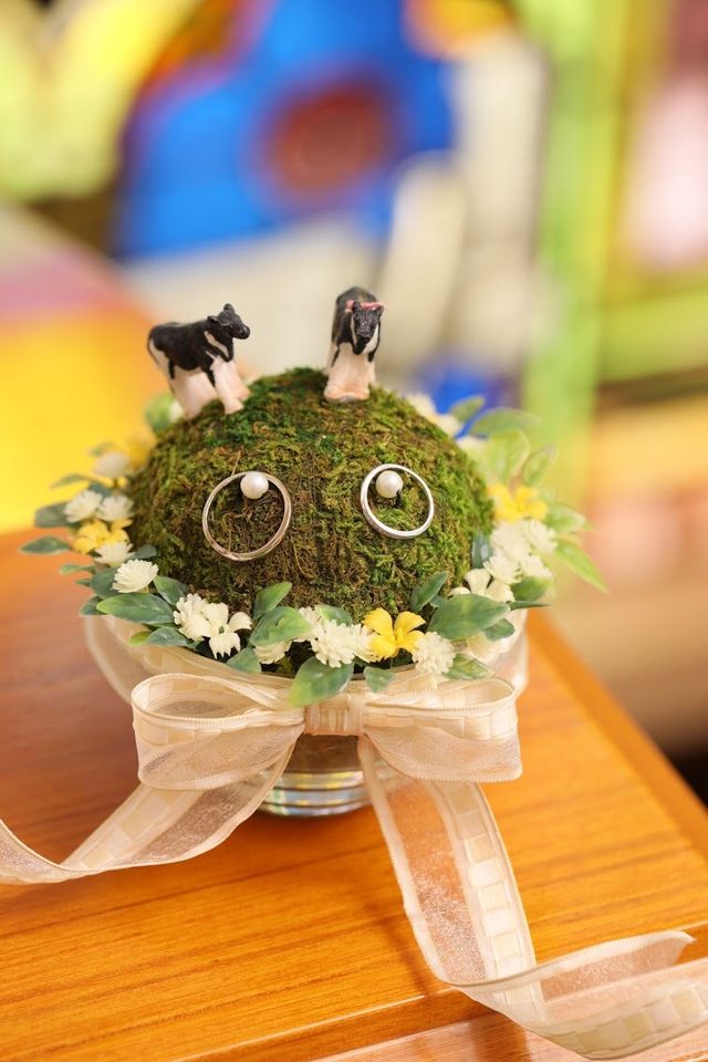 左側が今回購入の結婚指輪です