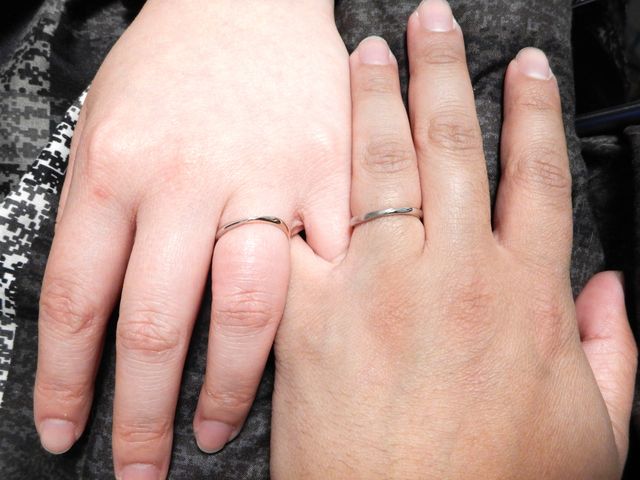 指輪を回せば巴と切子の両方が楽しめる。