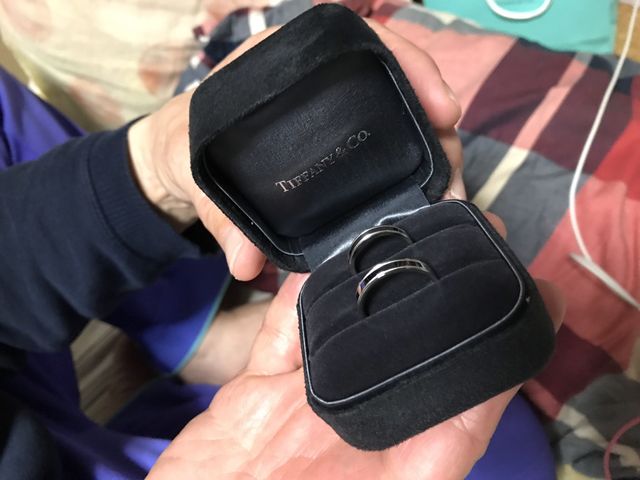 刻印がされて受け取り後、早速自宅にて記念に撮影。