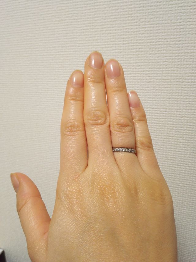 ハーフエタニティです