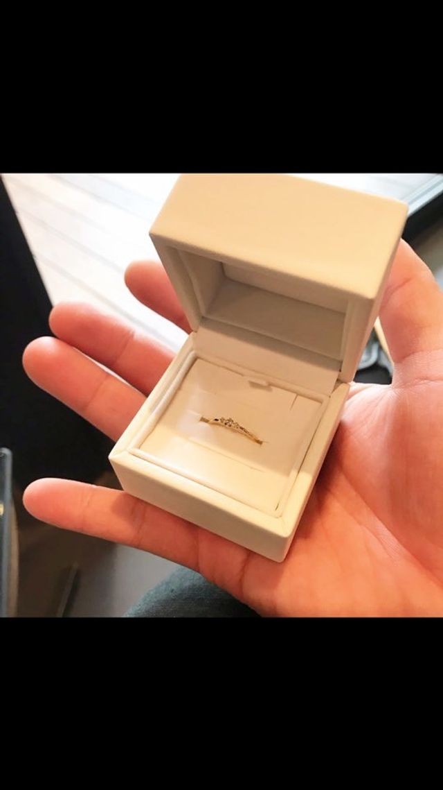 もらった直後の一枚