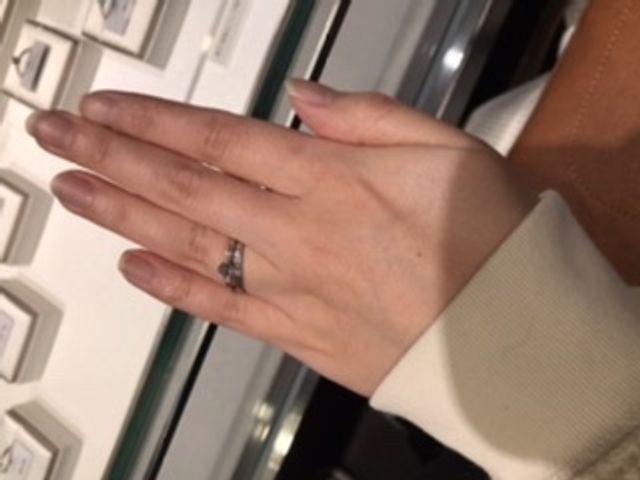 重ねてつけました。