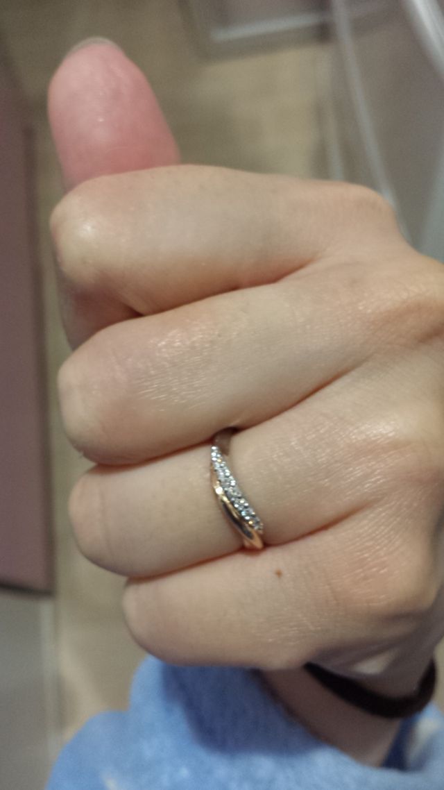 2013年に購入したアイプリモの結婚指輪です。