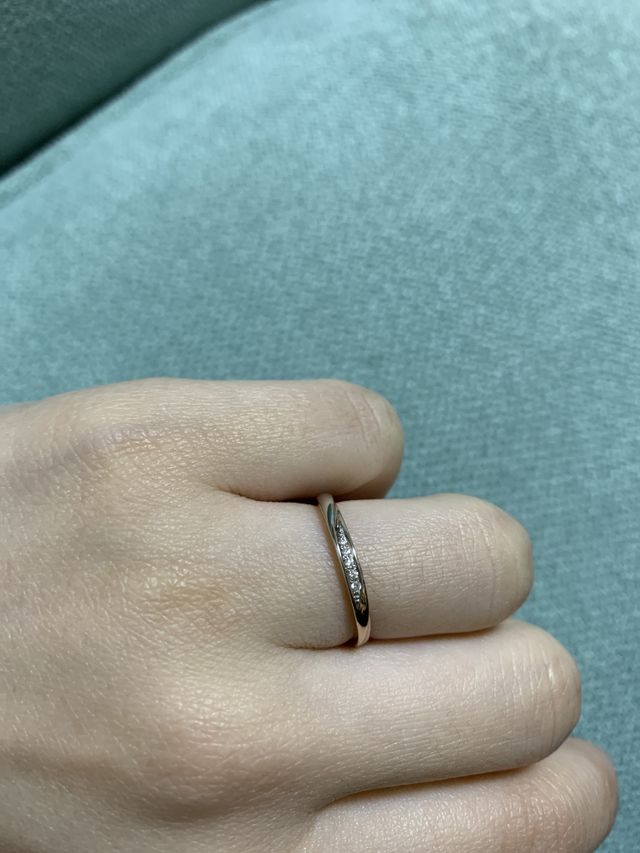 結婚指輪です。