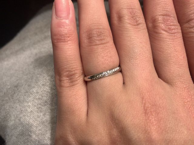 試着時の様子です