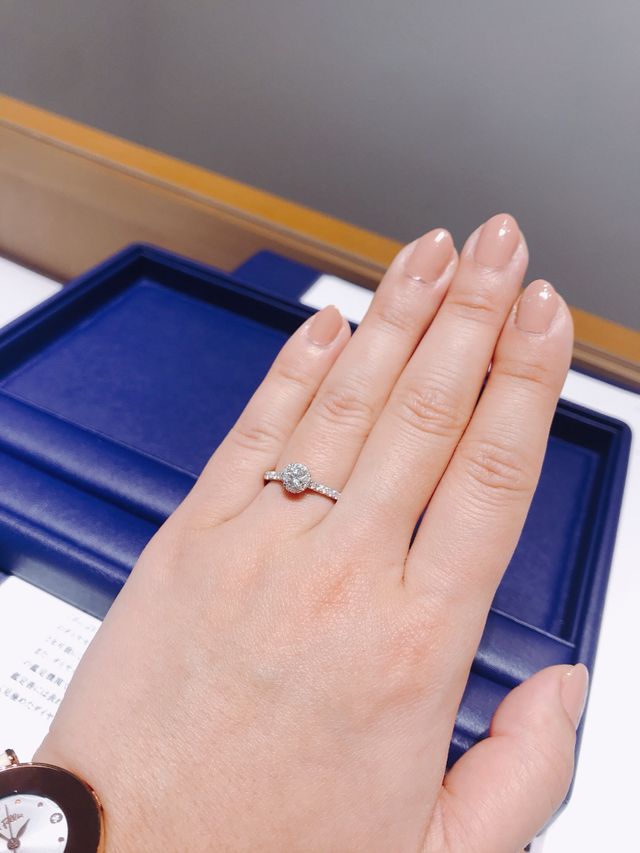 婚約指輪: ブーケ