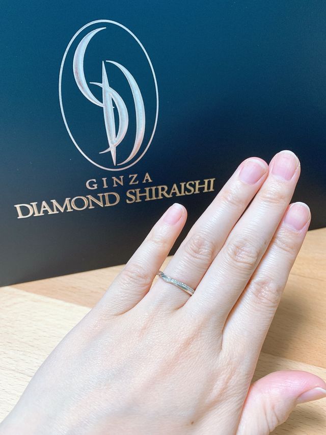 サイズやデザインを丁寧にカウンセリングしてくれました‼︎