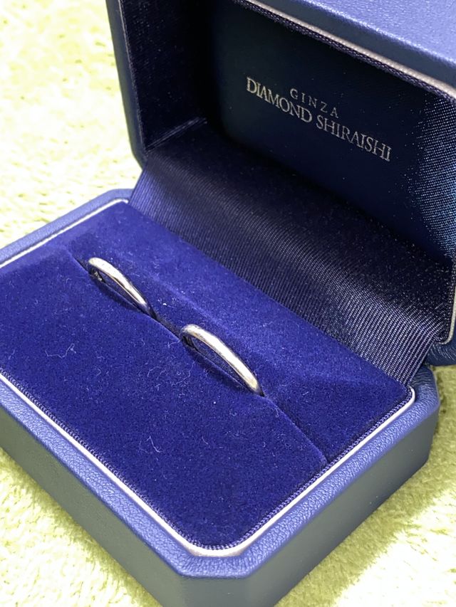 結婚指輪として購入させて戴きました。シンプルなリングです。