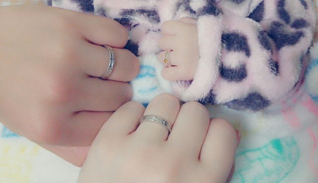 結婚指輪＋ベビーリング