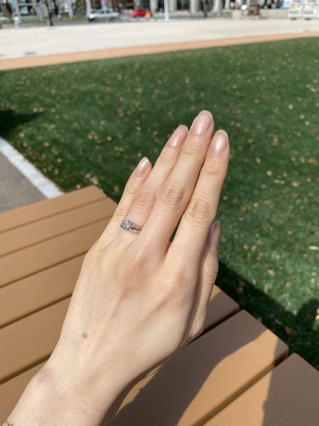 オーダーから約１ヶ月で受け取りできました。