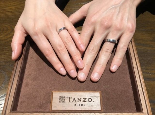 着用時にスマートフォンから撮影