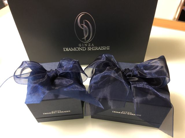 ラッピングもリボンが可愛いです。