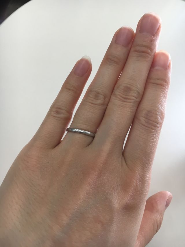 シンプルなデザインが気に入っています