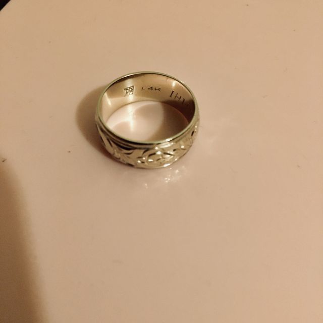 かわいいホヌの指輪です