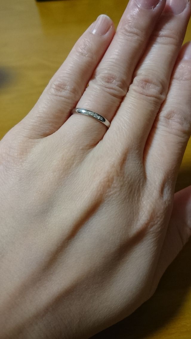 つけたところです