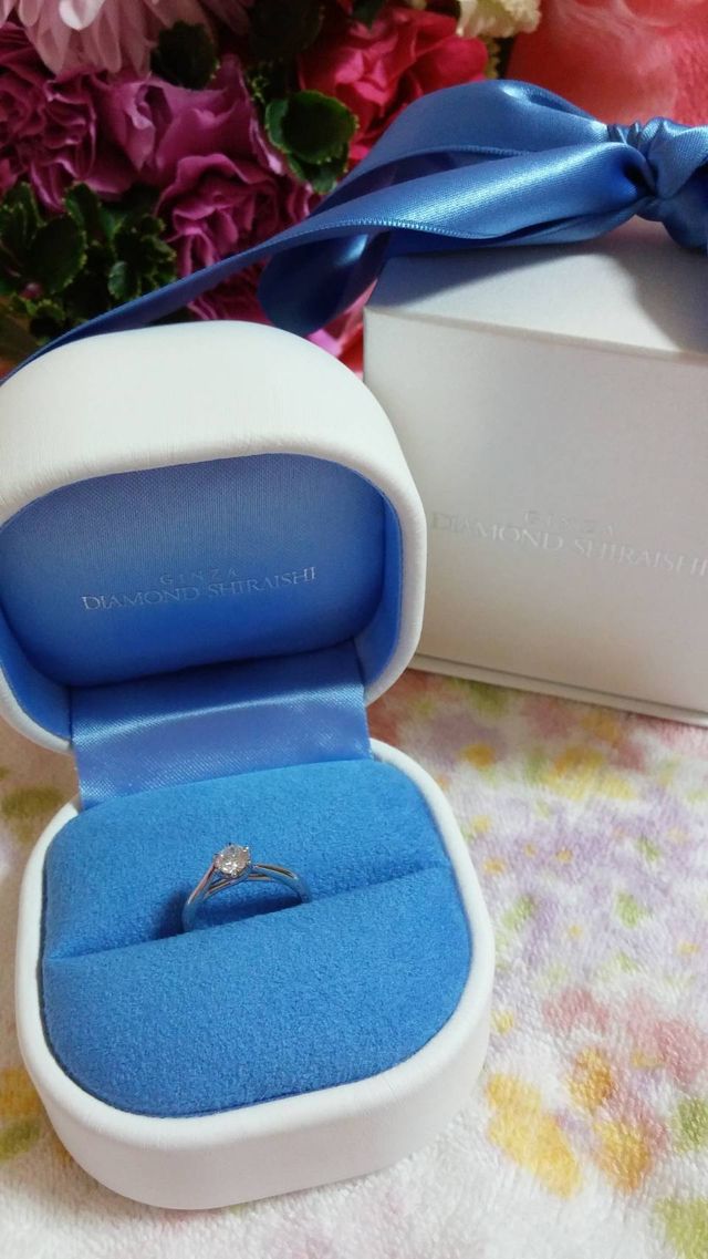 プロポーズの際、いただきました。
