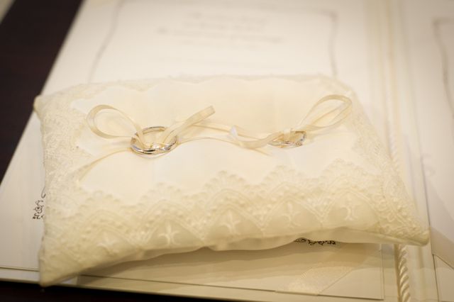 リングピロー上