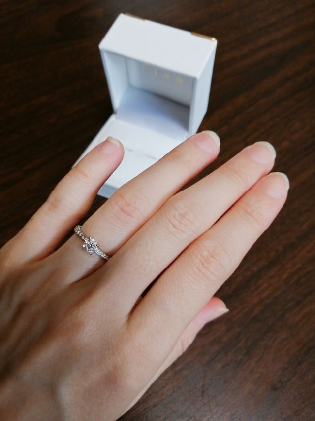 着用時の写真です。