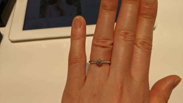 お店での写真です。