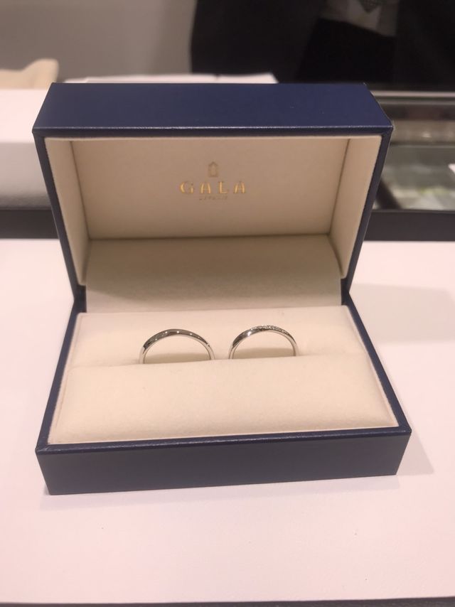 お手頃な値段でほしかったタイプの結婚指輪がみつかりました！