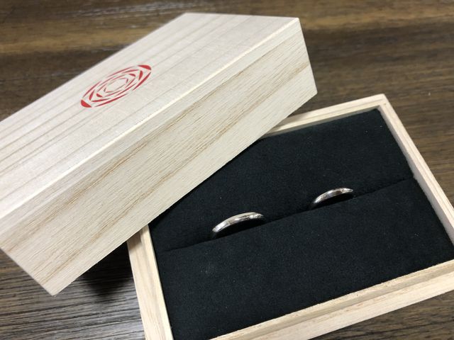 光結（結婚指輪/IYL-04,IYM-04）