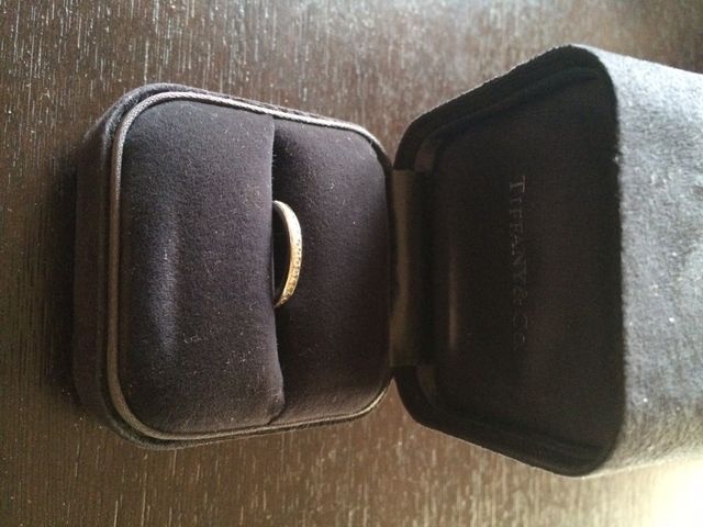 大切なリングです。