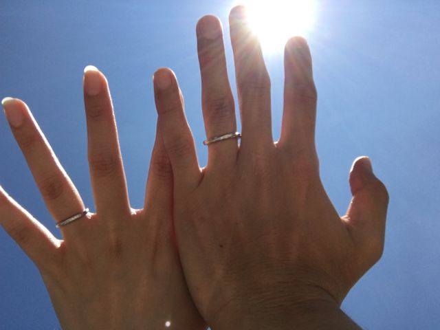 ハネムーンにて