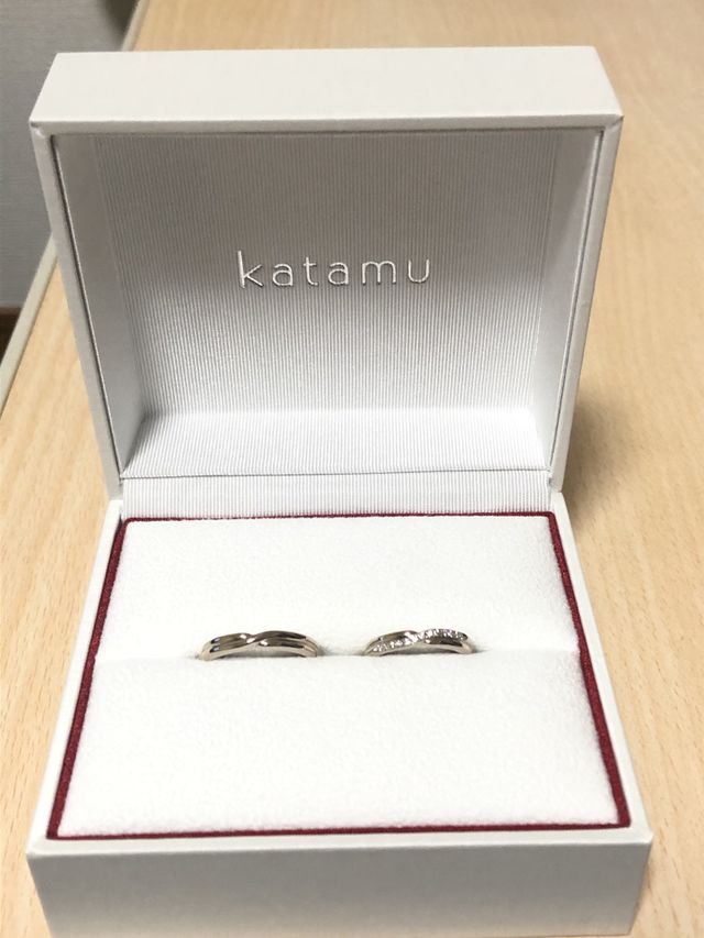 いろいろな指輪を見て悩んでいたけどこの指輪を見て即決‼︎