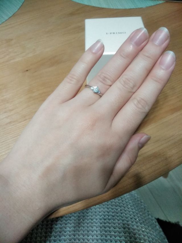 もらった当日に家で撮った写真♡