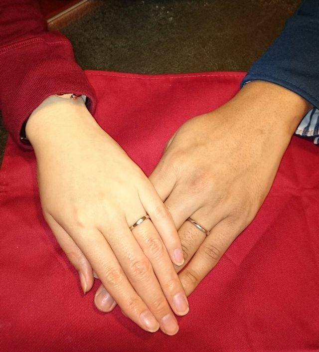 主人と一緒に撮りました