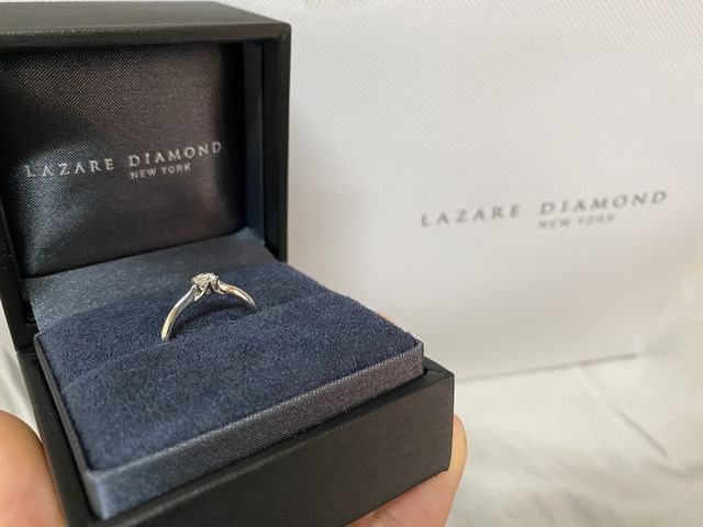 先日購入致しましたラザールダイヤモンドさんのマチルダです。